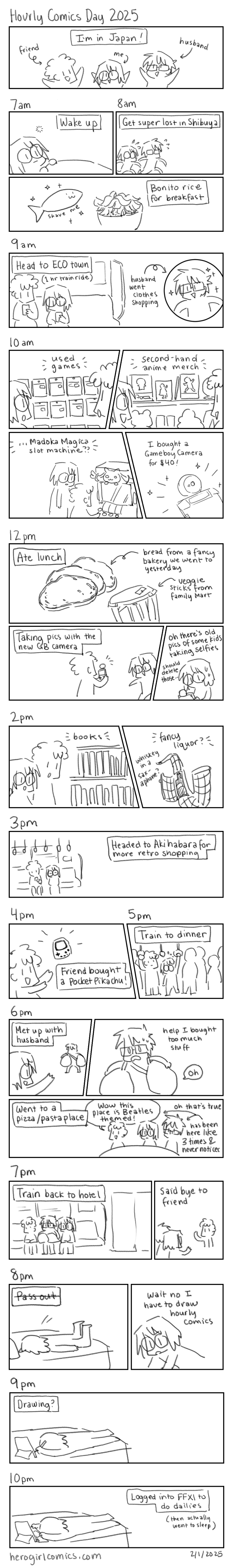 Hourly Comics Day 2025